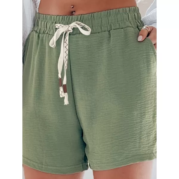  Damenshorts DSTREET NOT TOMORROW SY0448 GRÜN 