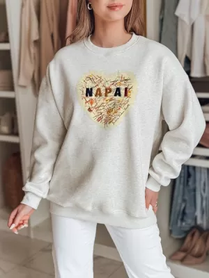 Damen Sweatshirt DSTREET SERDUCHOVA BY1440 HELLGRAU