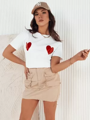 Damen-T-Shirt DSTREET PALIS RY2432 WEIß