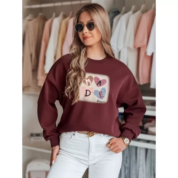  Damen Sweatshirt DSTREET MADELIN BY1458 BORDE 