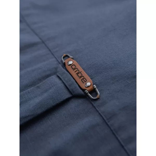  Hemd OMBRE OM-SHCS-0134 BLAU 