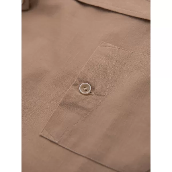  Hemd OMBRE OM-SHCS-0134 HELLBRAUN 