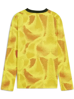 Kindertrikot PUMA TEAMTARGET GK LS JERSEY JR 706521_23 FLURO YELLOW PES / FLURO GELBE PES /PUMA SCHWARZ
