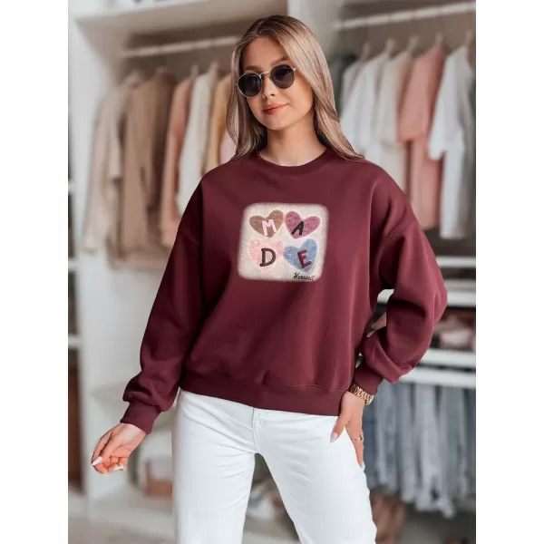  Damen Sweatshirt DSTREET MADELIN BY1458 BORDE 