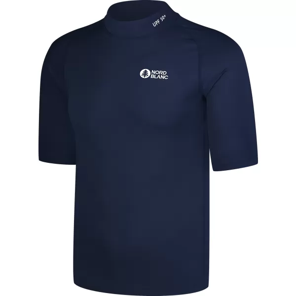  Herren t -Shirt mit UV -Schutz NORDBLANC MARINE NBSMF8089 BLAU 
