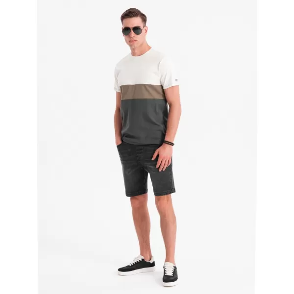  Herrenshorts OMBRE OM-SRDS-0192 SCHWARZ 