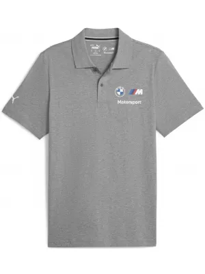 Herren t -Shirt mit einem Kragen PUMA BMW MMS ESS POLO 621312_03 MITTELGRAUES HEATHER