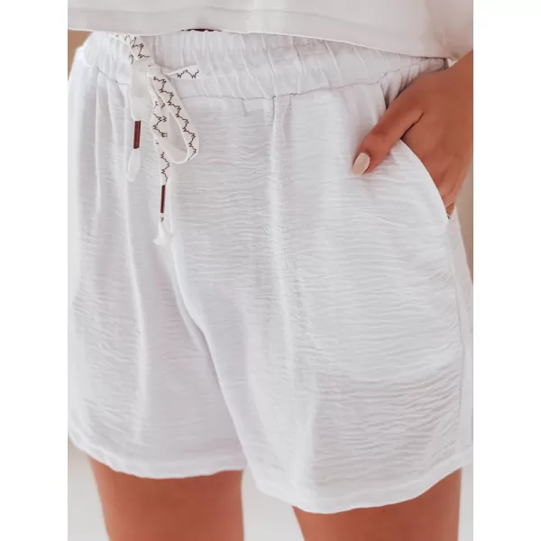  Damenshorts DSTREET NOT TOMORROW SY0450 WEIß 