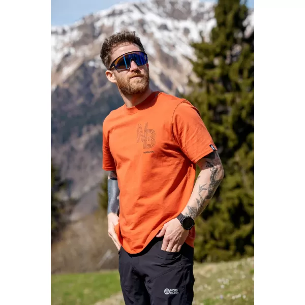  Herren t -Shirt Nordblanc NBSmt8161 Orange Nordblanc 
