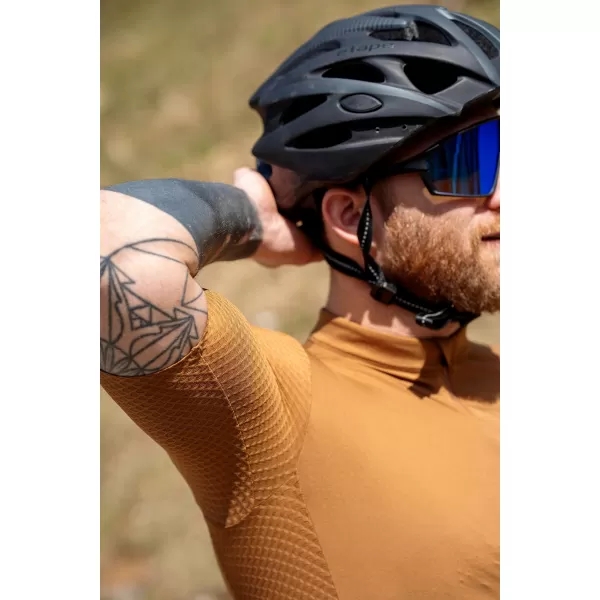  Herren -Radsporttrikot NORDBLANC WONDERMENT NBSMF8215 BRAUN 