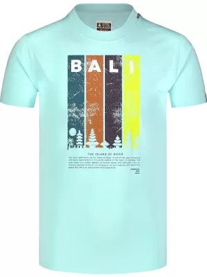 Herren-T-Shirt NORBLANC NBSMT8153 HELLBLAU Nordblanc