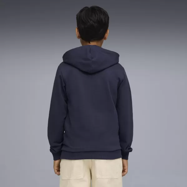  Baby Sweatshirt PUMA TEAMGOAL CASUALS HOODY JR 658619_06 PUMA NAVY/PUMA WHITE 