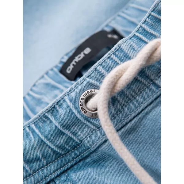  Herrenshorts OMBRE OM-SRDS-0192 HELLBLAU 