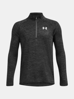 T-Shirt für Jungen UNDER ARMOUR TECH 2.0 1/2 ZIP 1363286-026 GRAU