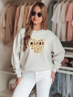 Damen Sweatshirt DSTREET SERDUCHOVA BY1440 HELLGRAU