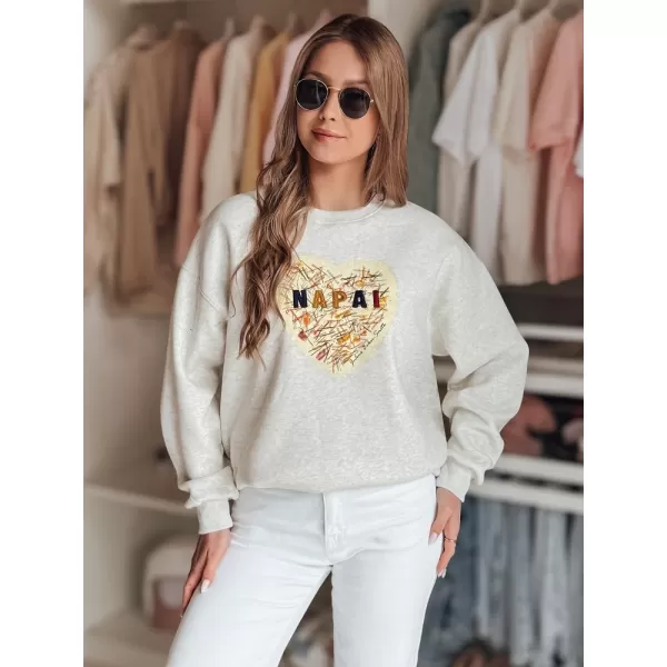  Damen Sweatshirt DSTREET SERDUCHOVA BY1440 HELLGRAU 