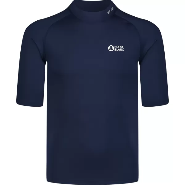 Herren t -Shirt mit UV -Schutz NORDBLANC MARINE NBSMF8089 BLAU 