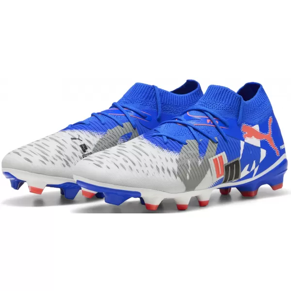  Stiefel PUMA FUTURE 8 MATCH FOREVER FG/AG 108423_01 WEIß/BLAU/GRAU/SCHWARZ/ROT 