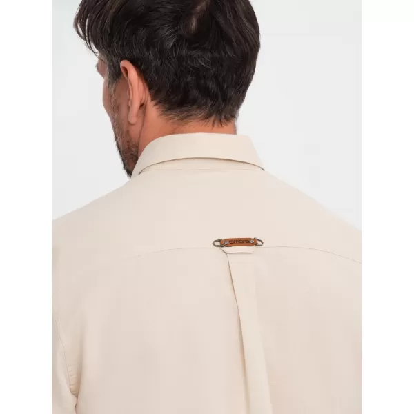  Hemd OMBRE OM-SHCS-0134 CREME 