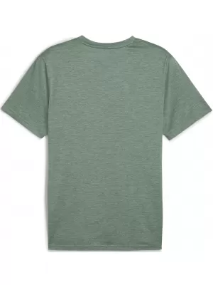 Hemd PUMA M TAD ESS HEATHER CAT TEE 525907_30 GRÜNE MOND HEATHER