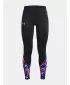 Leggings für Mädchen UNDER ARMOUR CW NOVELTY LEGGING 1366078-002 SCHWARZ