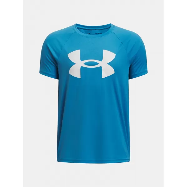  T-Shirt für Jungen UNDER ARMOUR TECH BIG LOGO SS 1363283-453 BLAU 