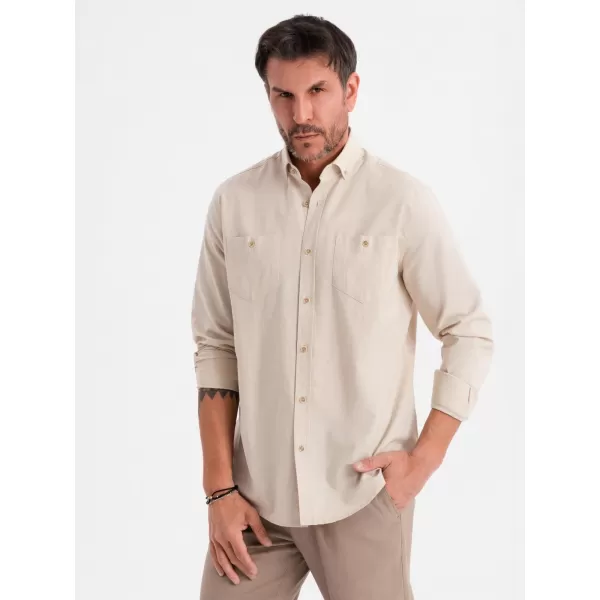  Hemd OMBRE OM-SHCS-0134 CREME 