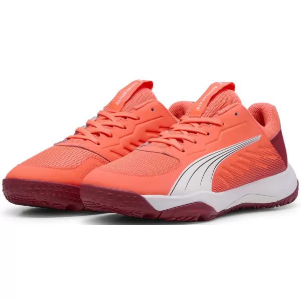  Babyschuhe PUMA ACCELERATE JR 108302_01 ROT/WEIß/DUNKEL PURPURZIERT/SCHWARZ 