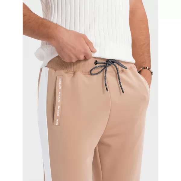  Herren -Traursanzüge OMBRE OM-PASK-0229 BEIGE 