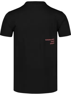 Männer t -Shirt Nordblanc NBSmt8153 Black Nordblanc