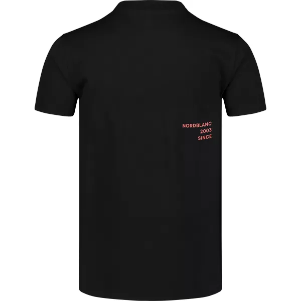  Männer t -Shirt Nordblanc NBSmt8153 Black Nordblanc 