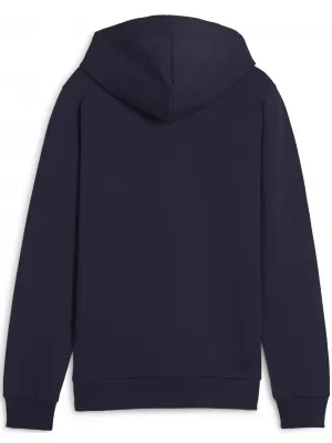 Baby Sweatshirt PUMA TEAMGOAL CASUALS HOODY JR 658619_06 PUMA NAVY/PUMA WHITE