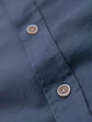 Hemd OMBRE OM-SHCS-0134 BLAU
