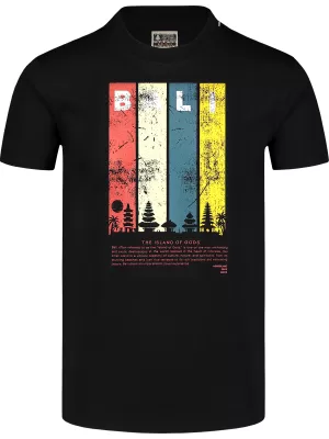 Männer t -Shirt Nordblanc NBSmt8153 Black Nordblanc
