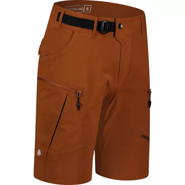  Herren -Outdoor -Shorts Norblanc Abgrund NBSPM8192 Brown Nordblanc 