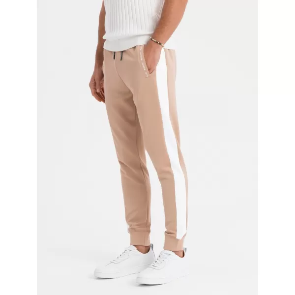  Herren -Traursanzüge OMBRE OM-PASK-0229 BEIGE 
