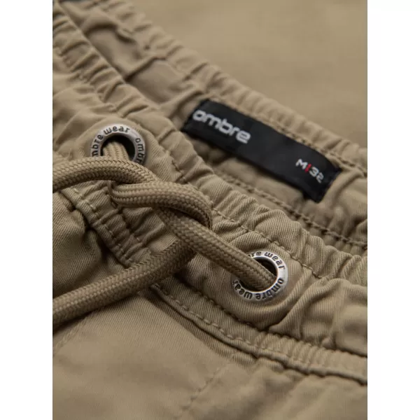  Herrenshorts OMBRE OM-SRCG-0194 LICHT OLIVE 