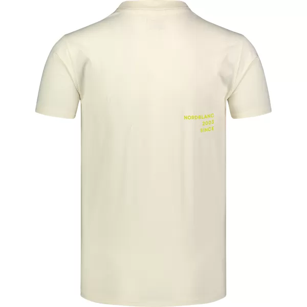  Herren-T-Shirt NORBLANC NBSMT8153 CREAM WHITE Nordblanc 