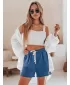 Damenshorts DSTREET HOT VIBE SY0440 BLAU
