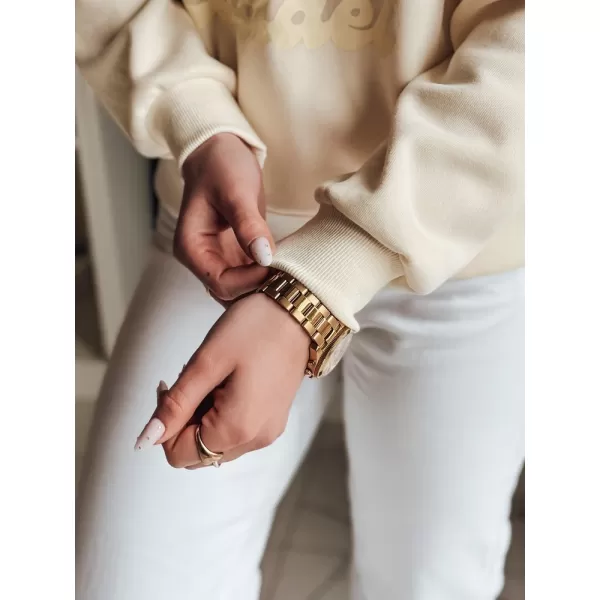  Damen Sweatshirt DSTREET MISOBEARS BY1435 WEIß 