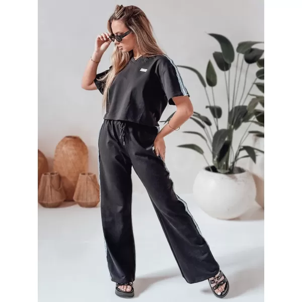  Damen DSTREET SPORT LIKE AY1146 SCHWARZ 