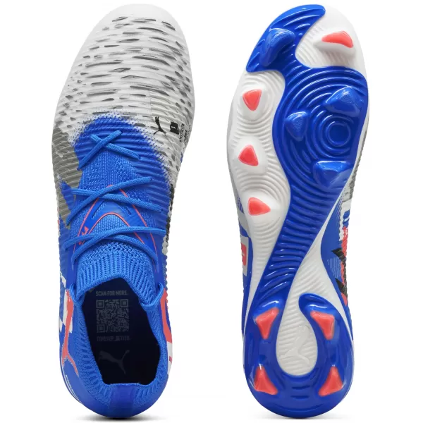  Stiefel PUMA FUTURE 8 MATCH FOREVER FG/AG 108423_01 WEIß/BLAU/GRAU/SCHWARZ/ROT 