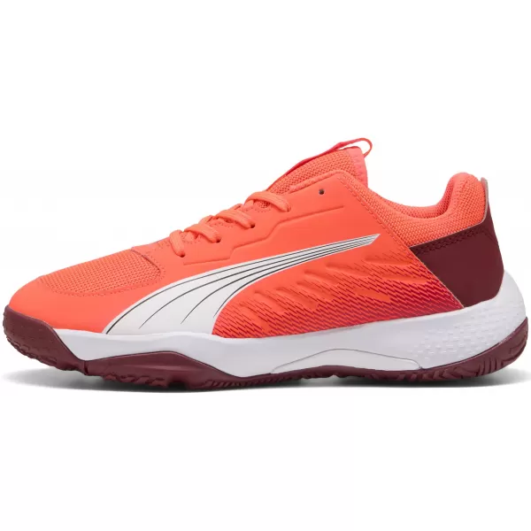  Babyschuhe PUMA ACCELERATE JR 108302_01 ROT/WEIß/DUNKEL PURPURZIERT/SCHWARZ 