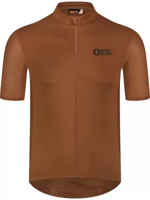 Herren -Radsporttrikot NORDBLANC WONDERMENT NBSMF8215 BRAUN