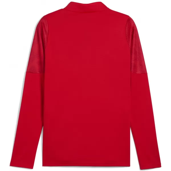 Jacke PUMA TEAMCUP TRAINING JACKET 659165_01 PUMA ROT/PUMA SILBER 