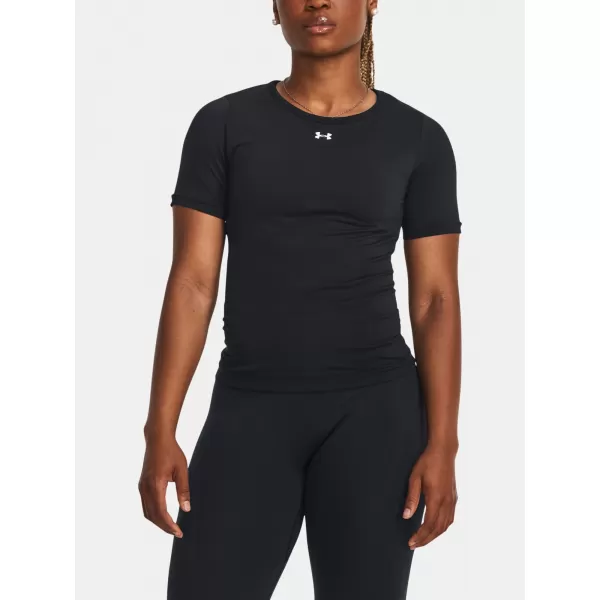  Damen-T-Shirt UNDER ARMOUR TRAIN SEAMLESS SS 1379149-001 SCHWARZ 