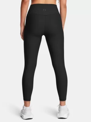 Leggings für Damen UNDER ARMOUR MERIDIAN RIB ANKLE LEG 1386467-001 SCHWARZ