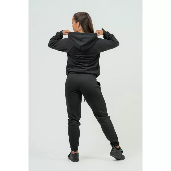  Damen-Sport-Hoodie INTENSE Signature 845 BLACK Nebbia 