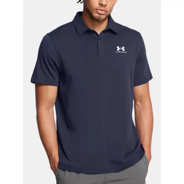  Herren-T-Shirt UNDER ARMOUR ICON POLO 1386608-410 BLAU 
