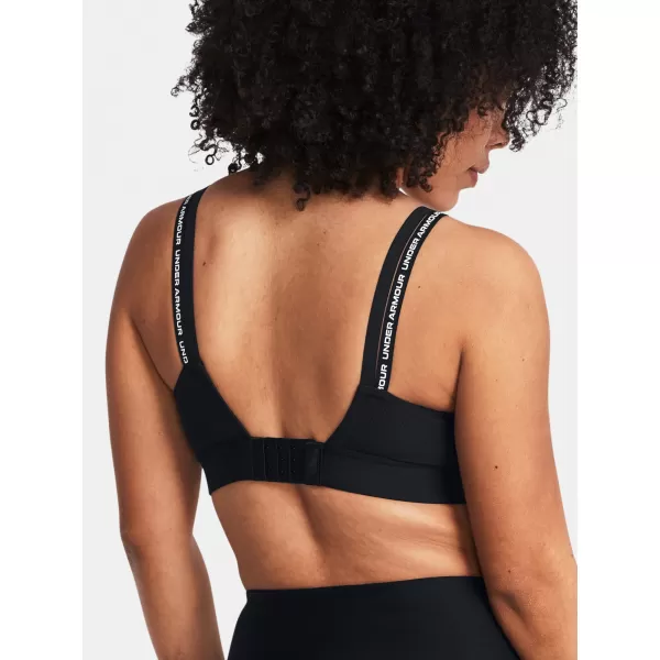  Damen-BH UNDER ARMOUR INFINITY MID 2.0 RIB BRA 1385433-001 SCHWARZ 